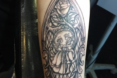 Beauty And The Beast. Inkhaus Tattoo.