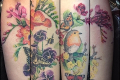 Forearm Nature Wrap Around. Inkhaus Tattoo.