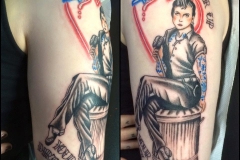 Marc Almond Pin-up. Inkhaus Tattoo.