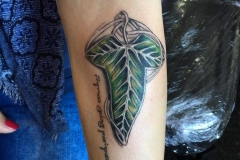 Leaf of Lorien. Inkhaus Tattoo.