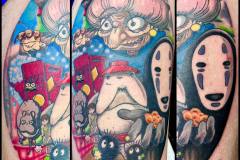 Spirited Away Studio Ghibli. Inkhaus Tattoo.