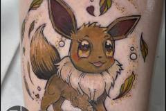 Eevee Pokemon. Inkhaus Tattoo.