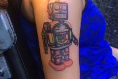 Robot. Inkhaus Tattoo.