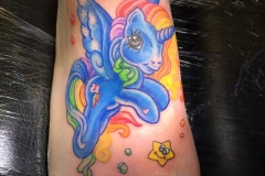Rainbow Dash Pegasus. Inkhaus Tattoo.