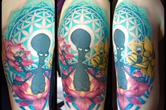Roger the Alien. Inkhaus Tattoo.