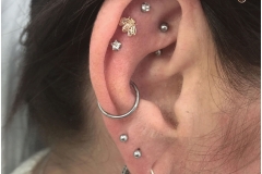 Curated Ear. Inkhaus Tattoo.
