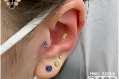 Curated Ear. Inkhaus Tattoo.