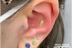 Curated Ear. Inkhaus Tattoo.