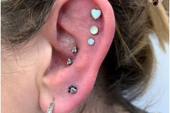Curated Ear. Inkhaus Tattoo.
