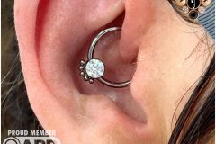 Daith piercing w/ LeRoi cbr.