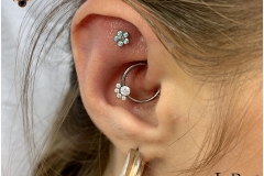 Daith Piercing with LeRoi CBR. Inkhaus Tattoo.