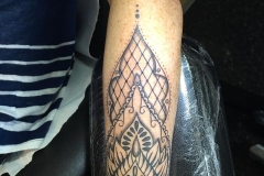 Mehdni on Wrist. Inkhaus Tattoo.