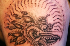 Dotwork Garuda. Inkhaus Tattoo.