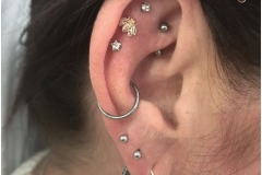 Triple Flat. Inkhaus Tattoo.