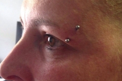 Eyebrow Piercing. Inkhaus Tattoo.
