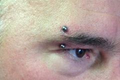 Eyebrow Piercing. Inkhaus Tattoo.