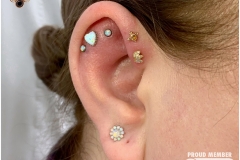 HEALED Double Forward Helix w/ BVLA.