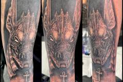 Anubis. Inkhaus Tattoo.
