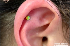 Flat w/ NeoMetal Opal. Inkhaus Tattoo.