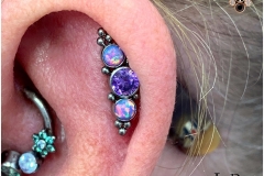 Healed Flat w/ LeRoi Cluster. Inkhaus Tattoo.