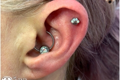 Flat w/ Industrial Strength Pawprint. Inkhaus Tattoo.