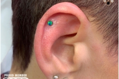 Flat w/ NeoMetal Opal. Inkhaus Tattoo.