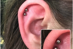 Double Helix. Inkhaus Tattoo.