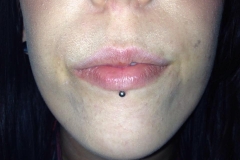 Labret Piercing. Inkhaus Tattoo.