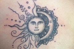 Sun and Moon Mandala. Inkhaus Tattoo.