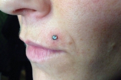 Monroe Piercing. Inkhaus Tattoo.