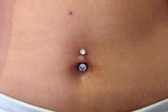 Navel Piercing. Inkhaus Tattoo.
