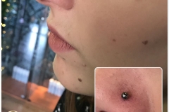 Nose Piercing. Inkhaus Tattoo.