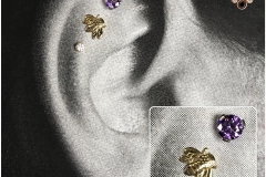 Curated Ear Concept. Inkhaus Tattoo.