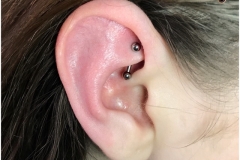 Rook Piercing. Inkhaus Tattoo.