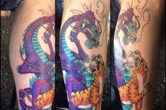 Dragon and Tiger.