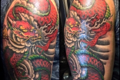 Dragon Cover-up.