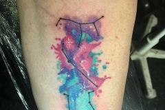 Watercolour Zodiac Sign. Inkhaus Tattoo.