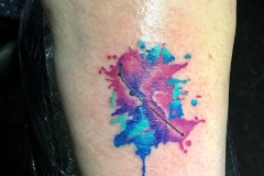 Watercolour Zodiac Sign. Inkhaus Tattoo.