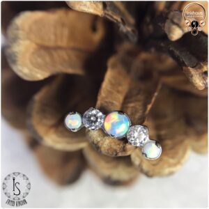 Threaded Gem Clusters