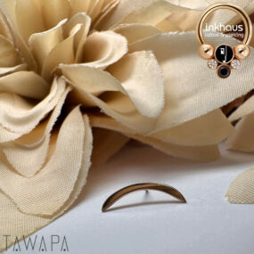 Tawapa 14 Karat Rose Gold Solid Curve.