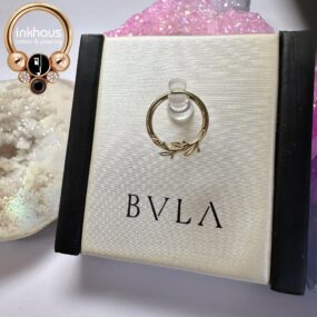 BVLA 14 Karat Yellow Gold Amity Seam Ring.