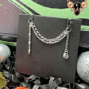 Hialeah Fine Jewellery 'If Outer Space Was Heaven' Chain w/ genuine Labradorite accents.