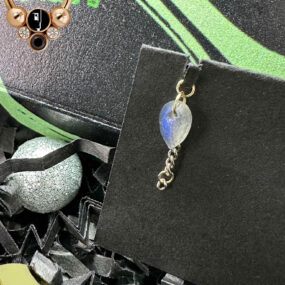 Hialeah Fine Jewellery Lusting Labradorite Charm.