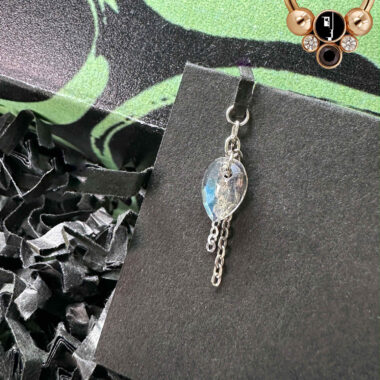 Hialeah Fine Jewellery Smoke 'Em Charm w/ Labradorite.